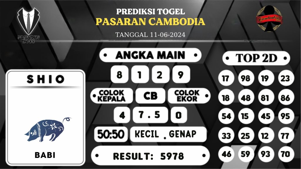 https://prediksibosstwo.com/prediksi-boss-togel-cambodia-selasa-11-juni-2024/
