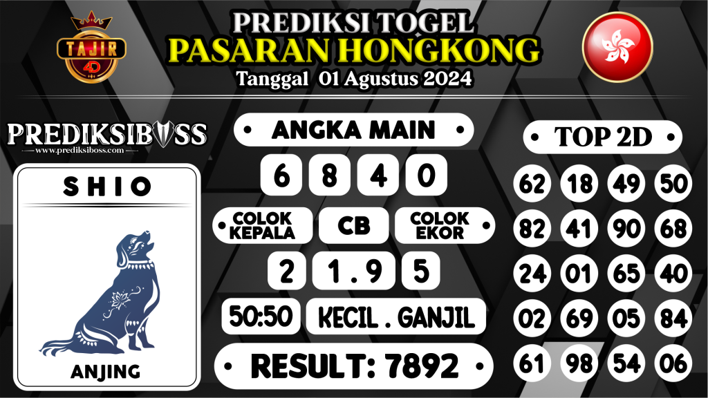 https://prediksibosstwo.com/prediksi-boss-togel-hongkong-kamis-01-agustus-2024/