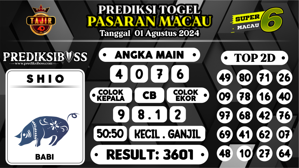 https://prediksibosstwo.com/prediksi-boss-togel-macau-kamis-01-agustus-2024/