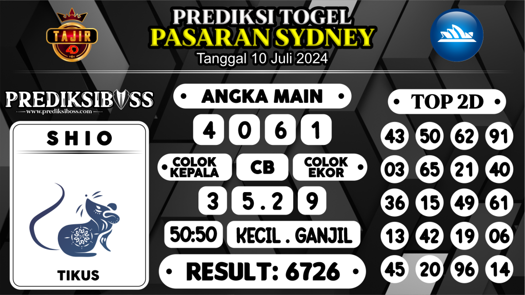 https://prediksibosstwo.com/prediksi-boss-togel-sidney-rabu-10-juli-2024/