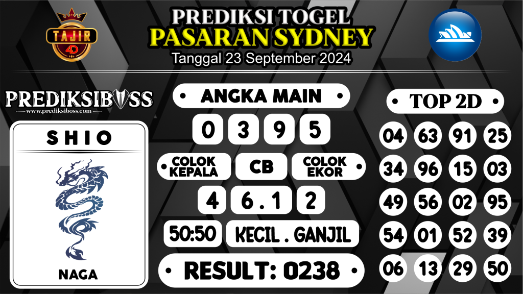 https://prediksibosstwo.com/prediksi-boss-togel-sidney-senin-23-september-2024/