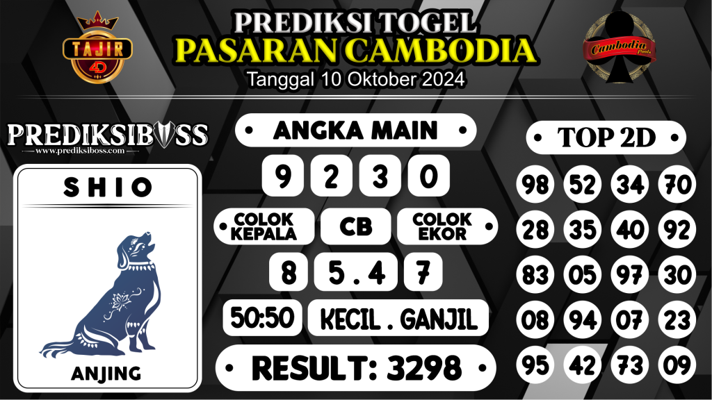 https://prediksibosstwo.com/prediksi-boss-togel-cambodia-kamis-10-oktober-2024/