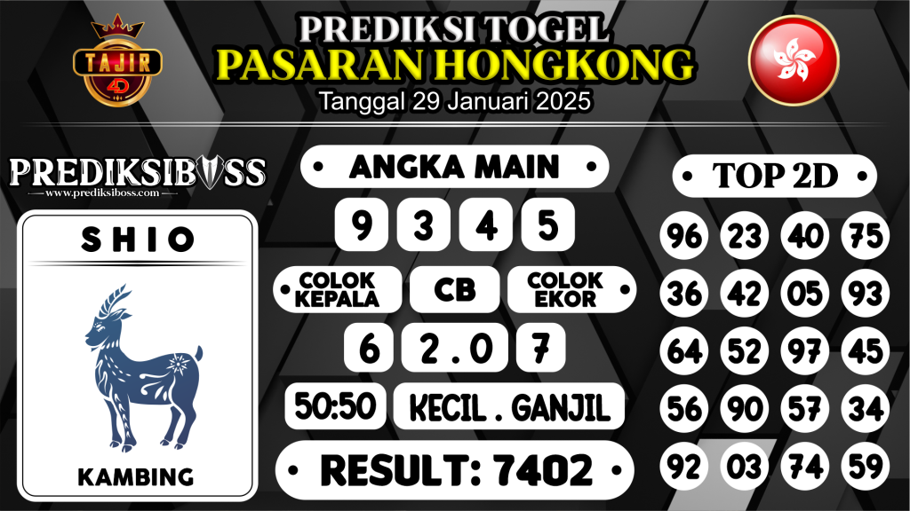 https://prediksibosstwo.com/prediksi-boss-togel-hk-rabu-29-januari-2025/