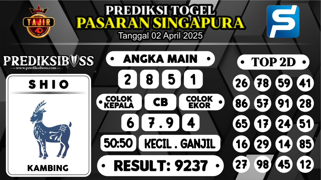https://prediksibosstwo.com/prediksi-boss-togel-sgp-rabu-02-april-2025/